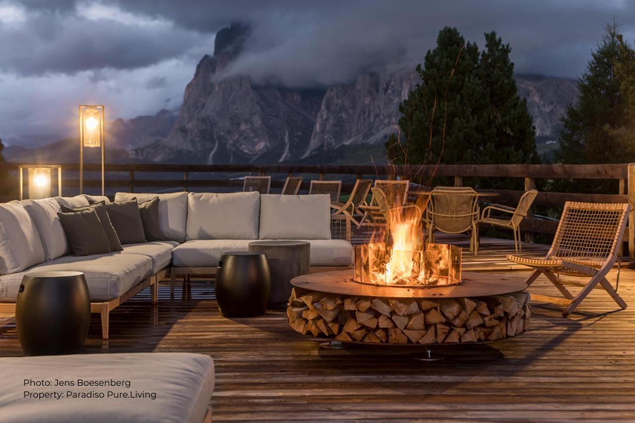 Paradiso Pure.Living Vegan Hotel Alpe Di Siusi Eksteriør billede